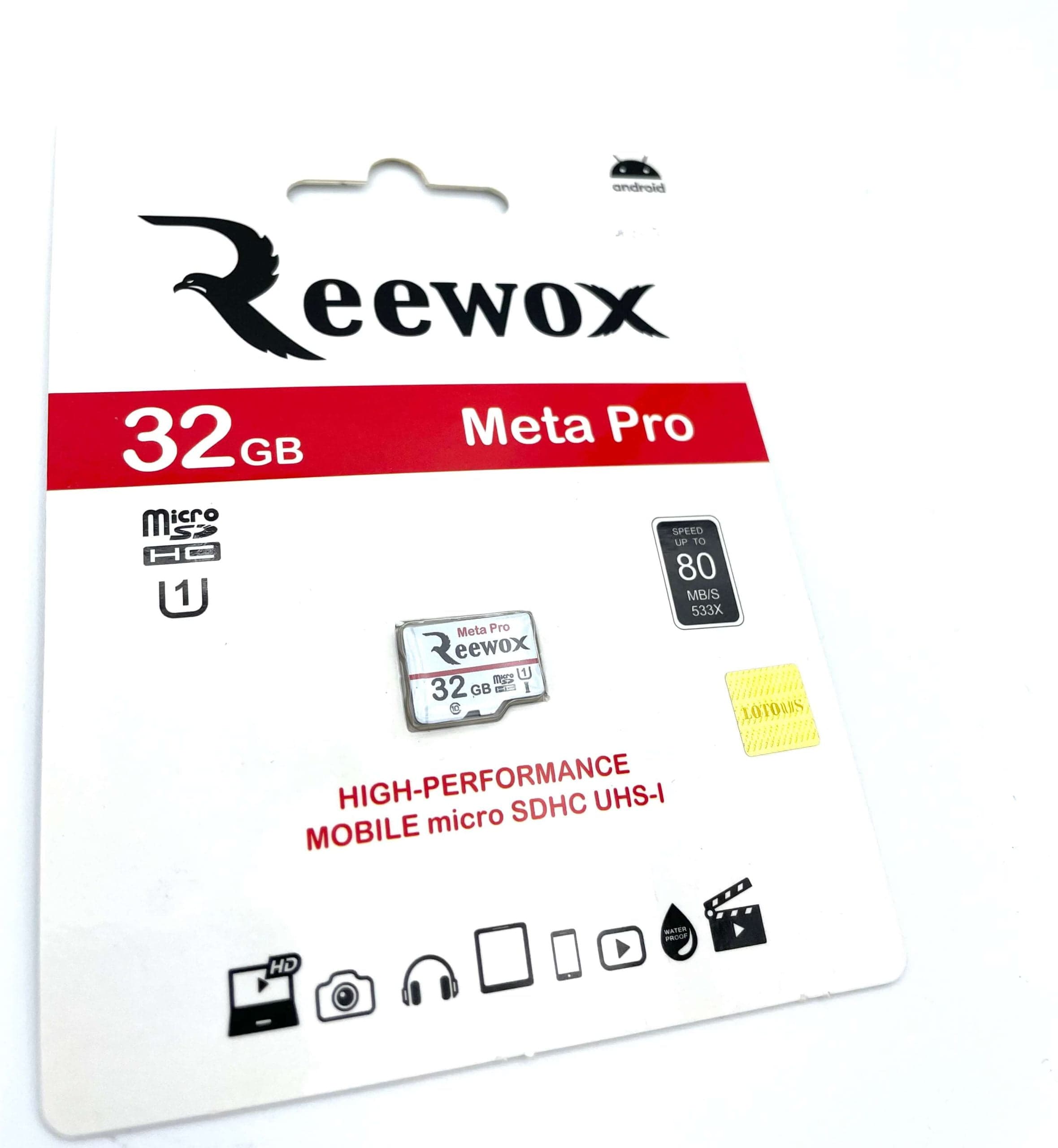 کارت حافظه microSD ریووکس مدل meta proکلاس 10ظرفیت 32 گیگ — تصویر ۲