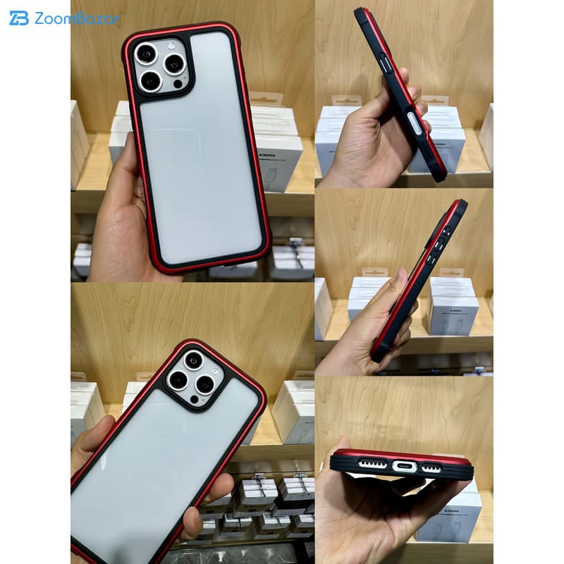 قاب کی زد دو مدل Ares New مناسب برای گوشی موبایل اپل iPhone 16 Pro Max — تصویر ۸