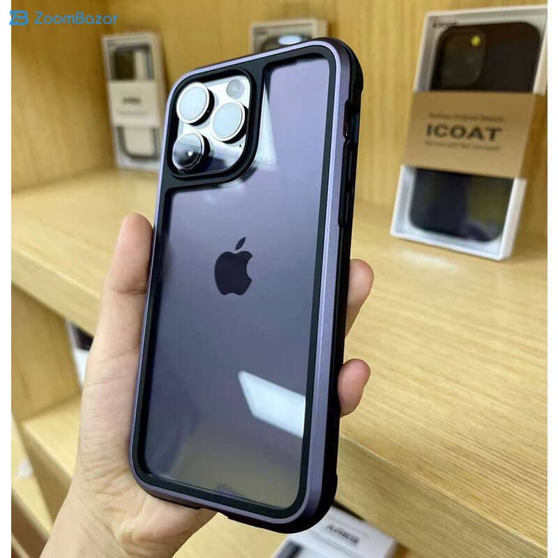 قاب کی-دوو مدل Ares deep purple مناسب برای گوشی موبایل اپل iPhone 14 promax — تصویر ۴