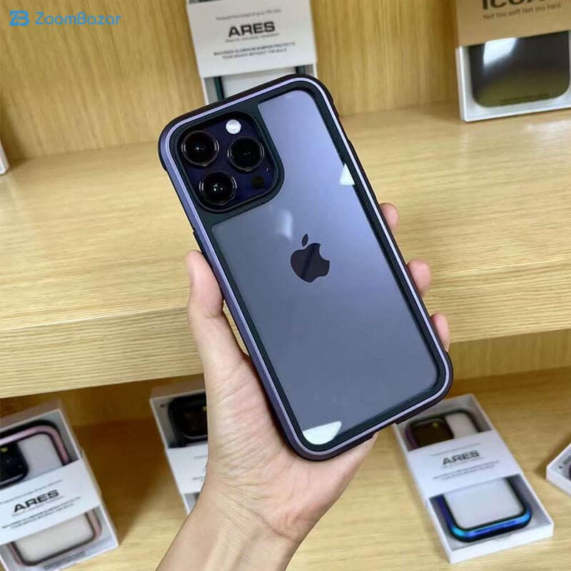 قاب کی-دوو مدل Ares deep purple مناسب برای گوشی موبایل اپل iPhone 14 promax — تصویر ۵