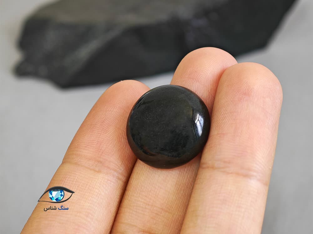 یشم (جیدایت) طبیعی گرد 5.7 گرم