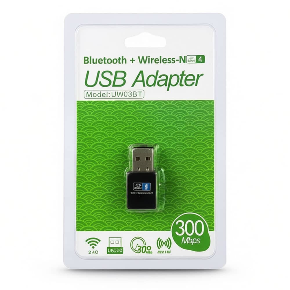 کارت شبکه بی سیم و بلوتوث UW03BT 2 IN 1 — تصویر ۵