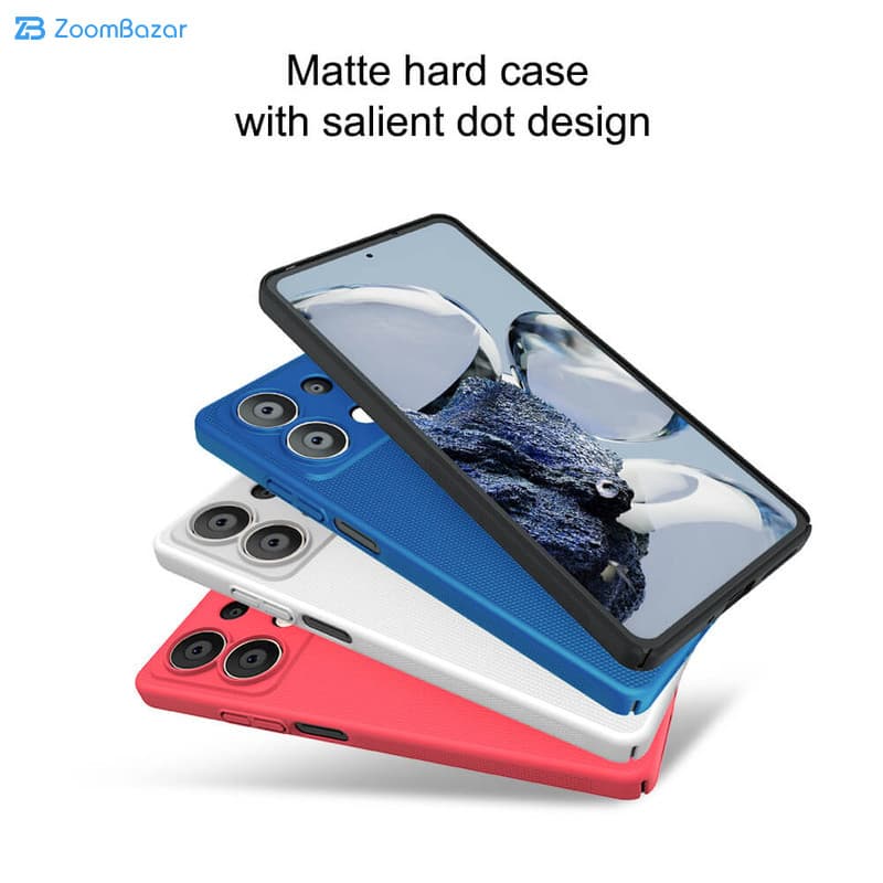 قاب نیلکین مدل Super Frosted Shield مناسب برای گوشی موبایل شیائومی Redmi Note 13 5G — تصویر ۳