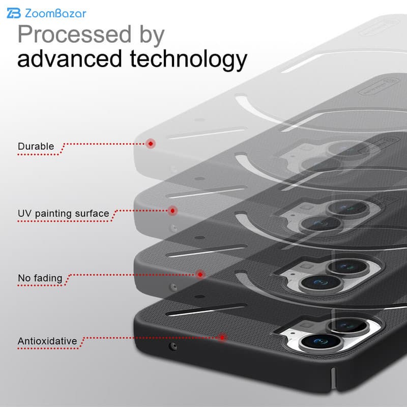 قاب نیلکین مدل Super Frosted Shield مناسب برای گوشی موبایل ناتینگ Phone1 — تصویر ۷