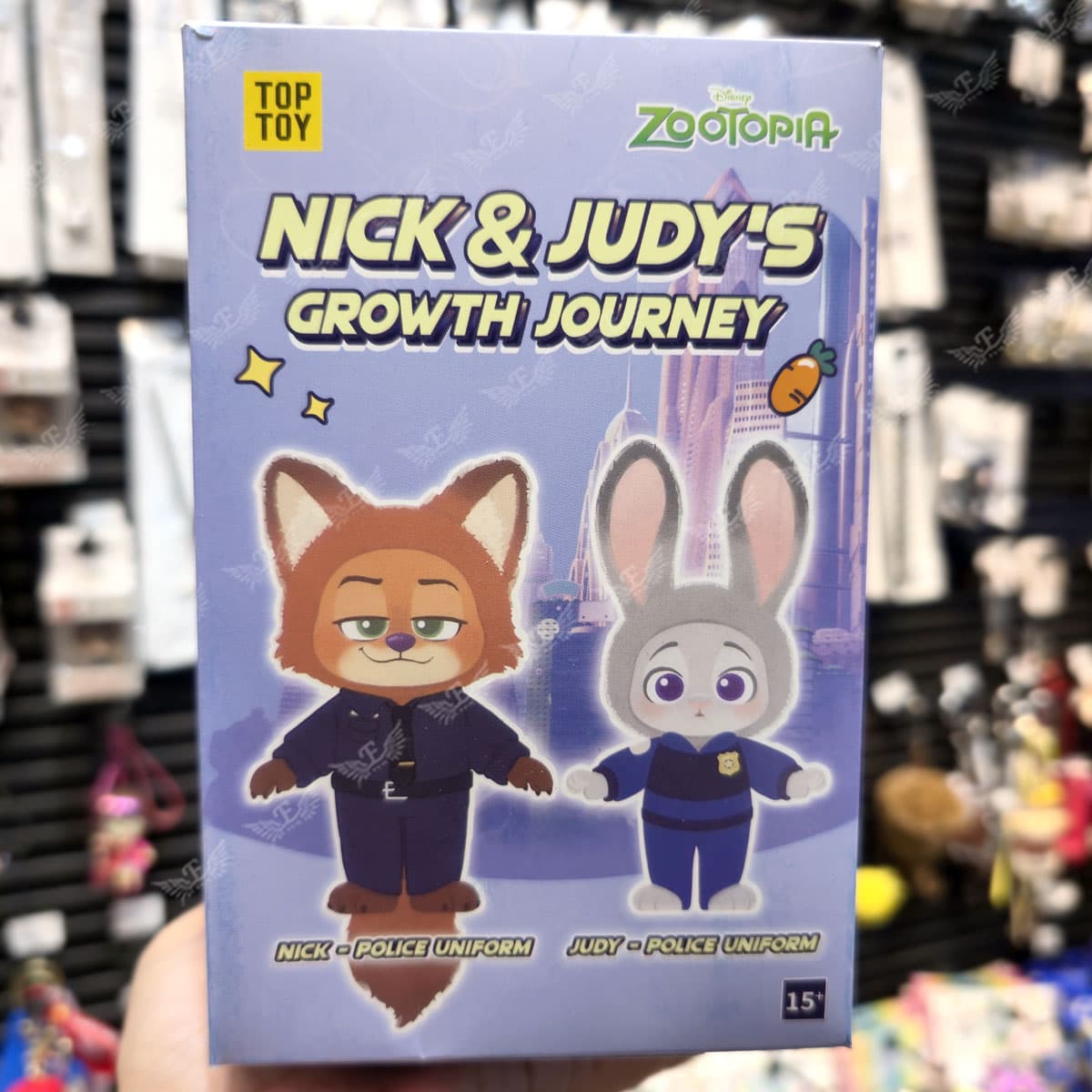 عروسک شانسی زوتوپیا (لبوبو zootopia)