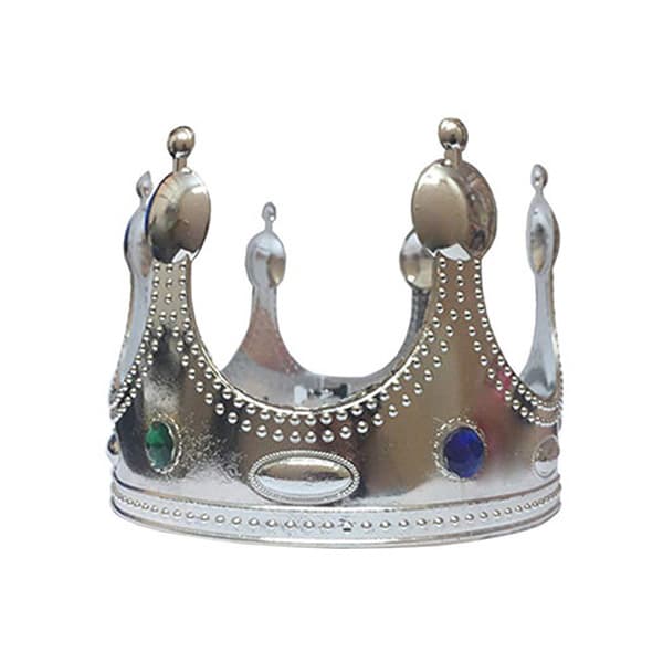 تاج پادشاهی نقره ای