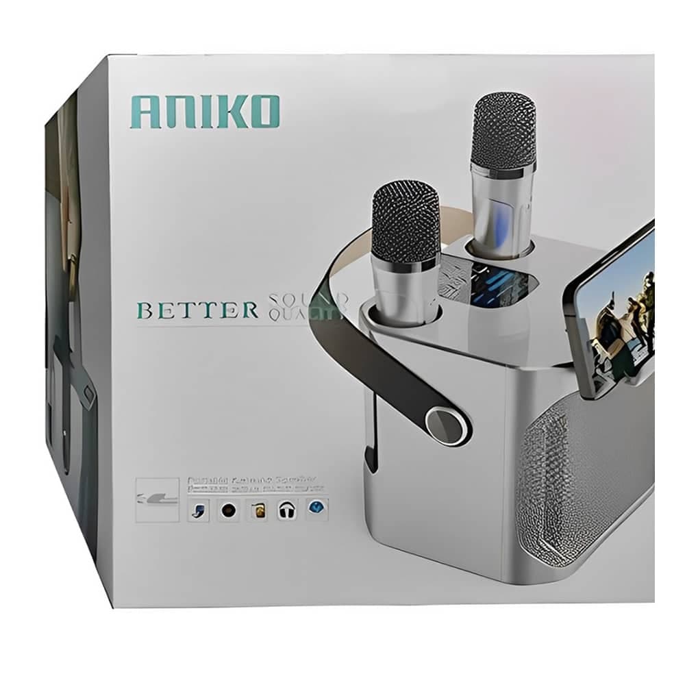 اسپیکر ANIKO S882 همراه با دو میکروفن — تصویر ۳