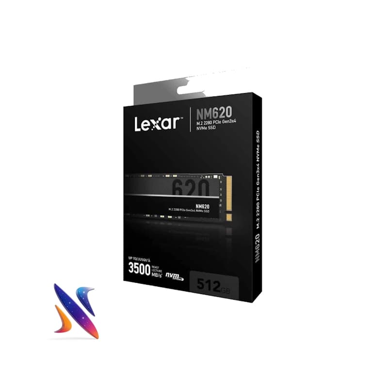 حافظه اس اس دی لکسار مدل Lexar NM620 M.2 NVMe 512GB Internal SSD — تصویر ۵