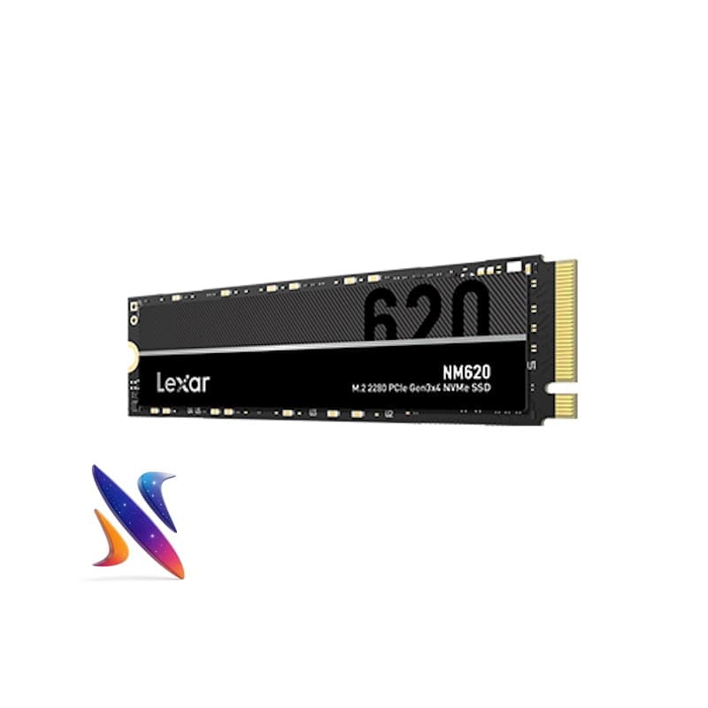 حافظه اس اس دی لکسار مدل Lexar NM620 M.2 NVMe 512GB Internal SSD — تصویر ۸