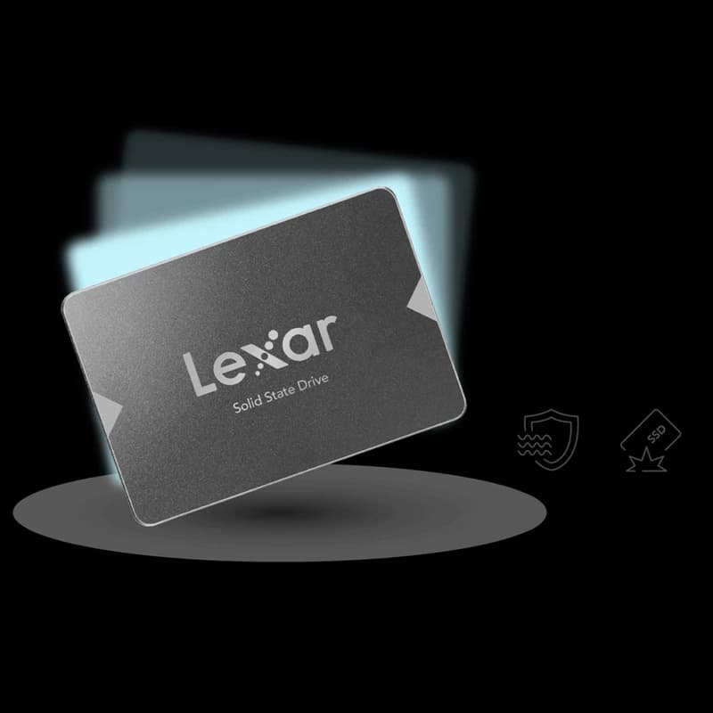 حافظه اس اس دی لکسار مدل Lexar NS100 SATA 3 128GB Internal SSD — تصویر ۳