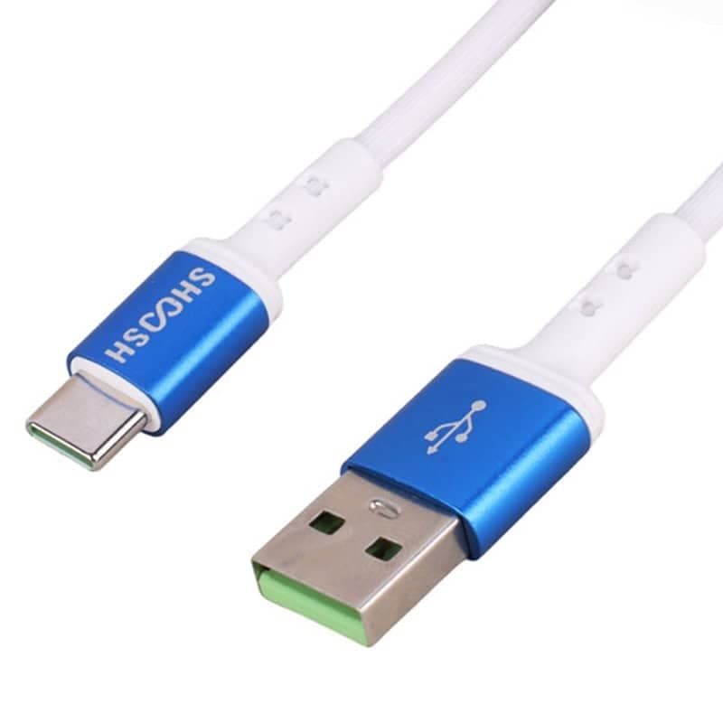 کابل فست شارژ تایپ سی شوش SHOOSH SH-72C 5A 110CM — تصویر ۲