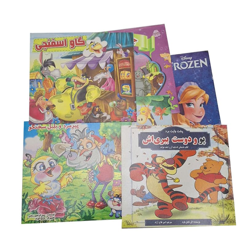 کتاب داستان کودکانه مجموعه 6 جلدی