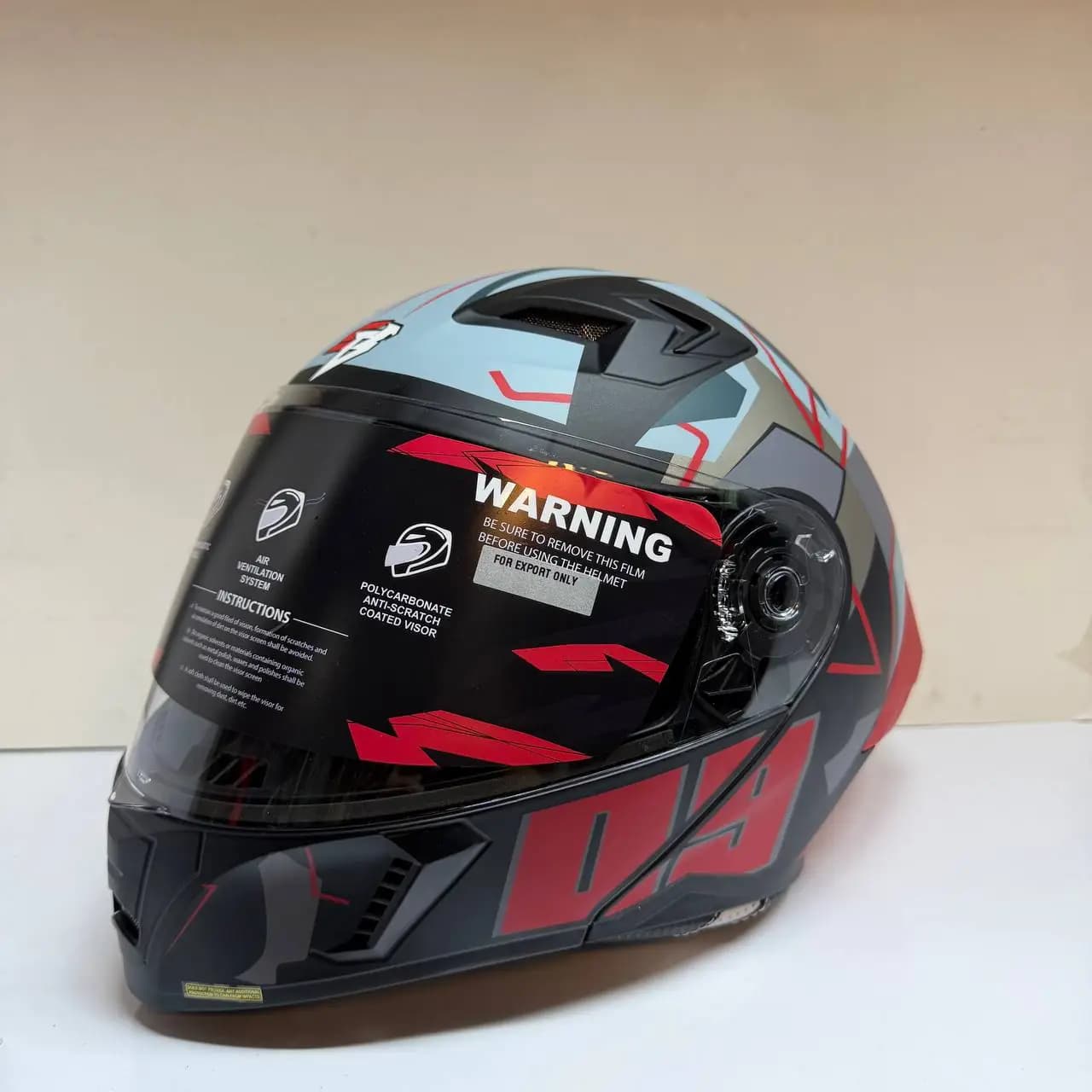 کلاه کاسکت فک متحرک عینک دار Steelbird SBA-20 | MotorMod — تصویر ۲