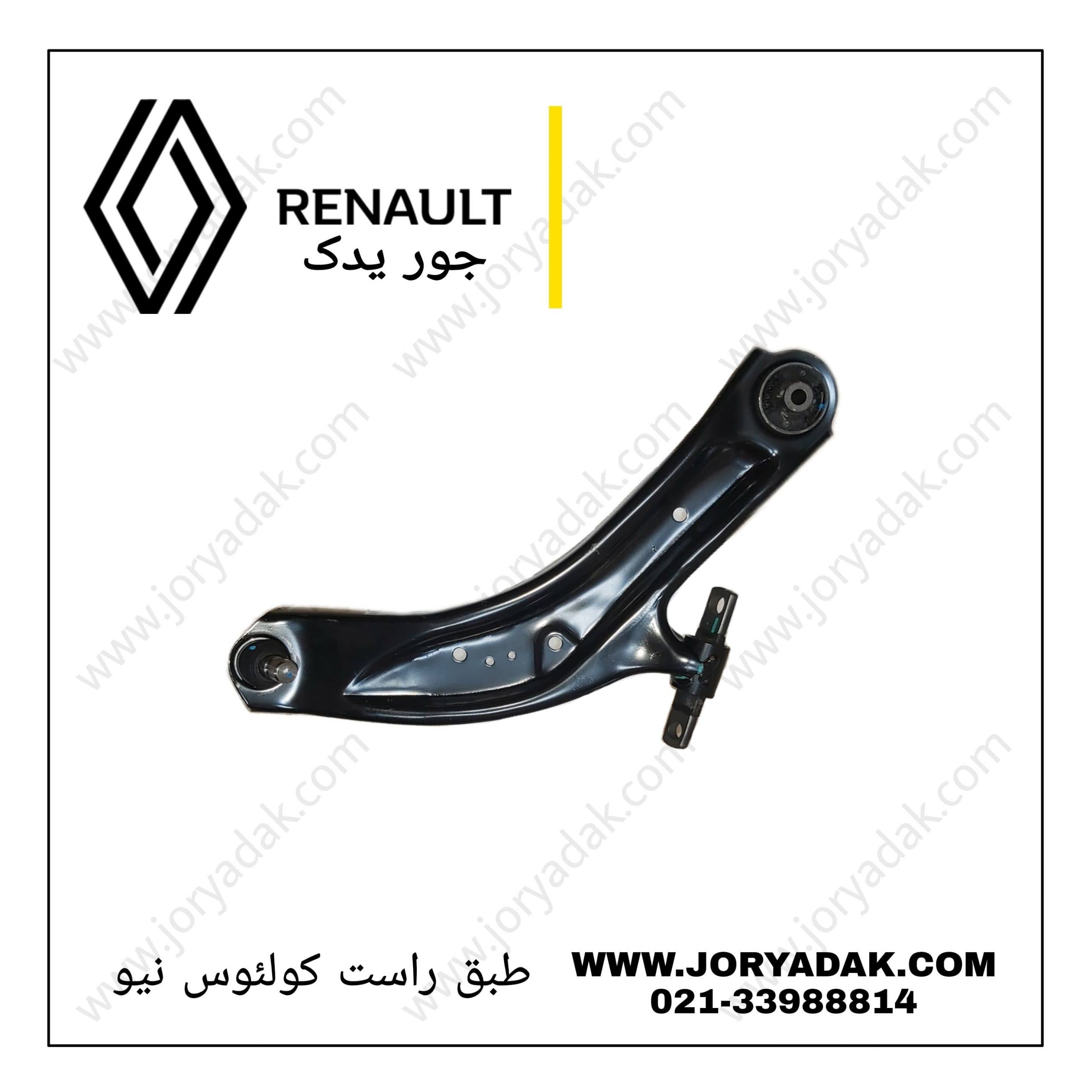 طبق کولیوس راست