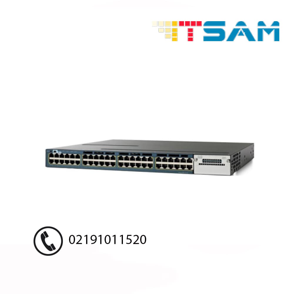 سوئیچ سیسکو WS-C3560X-48PF-L