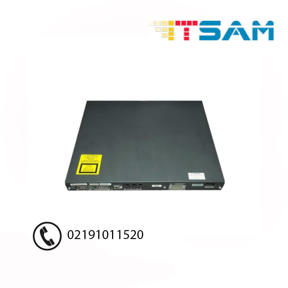سوئیچ 48 پورت سیسکو مدل WS-C3750-48TS-E — تصویر ۳