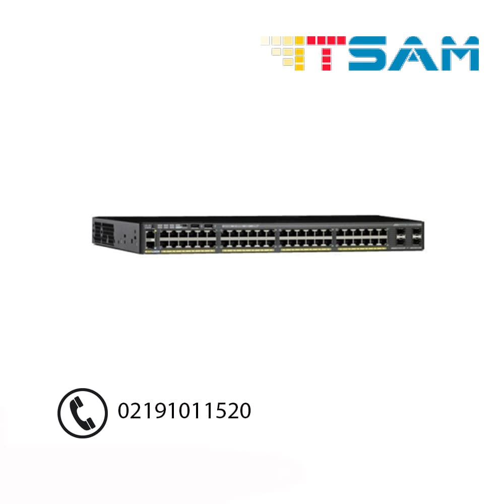سیسکو CISCO WS-C2960XR-48TD-I 48Port Managed Switch