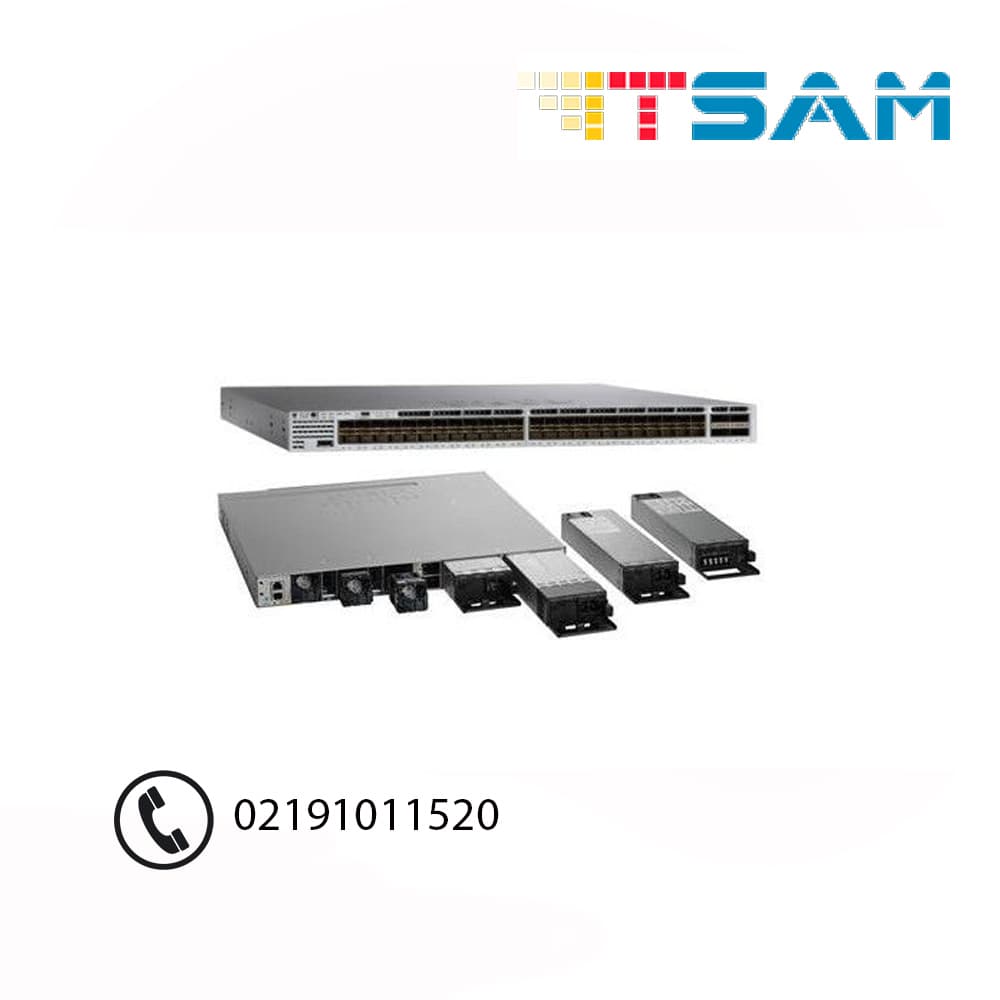 سوییچ 48 پورت سیسکو مدل CISCO WS-C3850-48XS-E — تصویر ۲