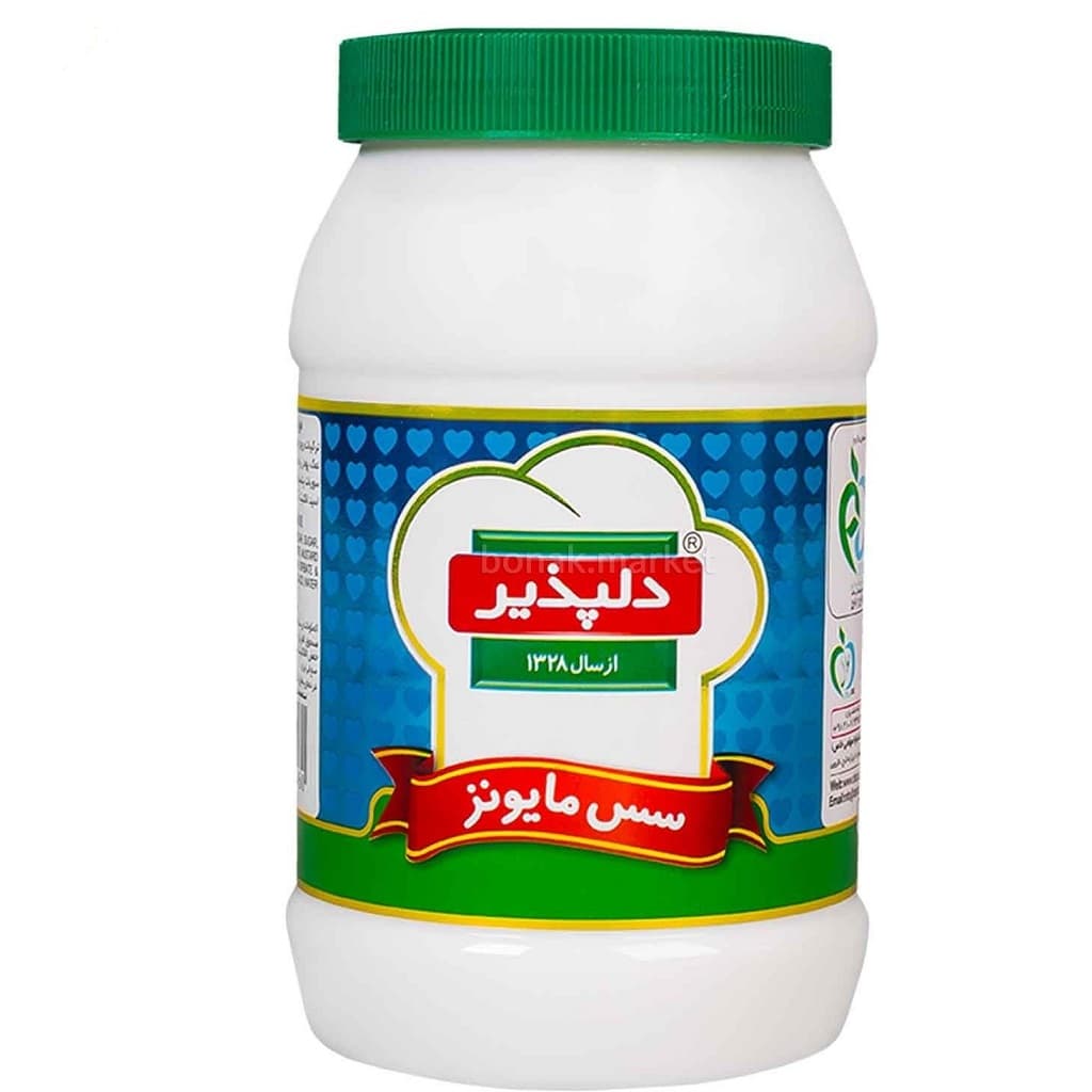 سس مایونز 500 گرمی دلپذیر در بسته بندی 18 عددی
