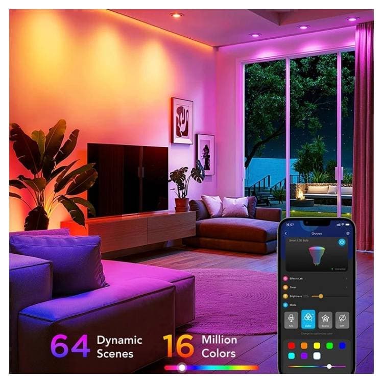 لامپ هوشمند Govee RGBWW Smart Light Bulbs پک 2 عددی — تصویر ۳