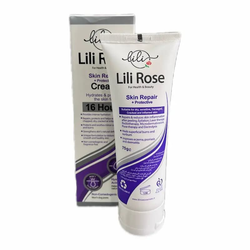 کرم ترمیم‌کننده دست لی‌لی رز | بازسازی پوست خشک 75ml