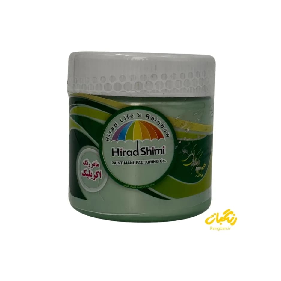 اکریلیک دکوراتیو سبز ربعی هیراد