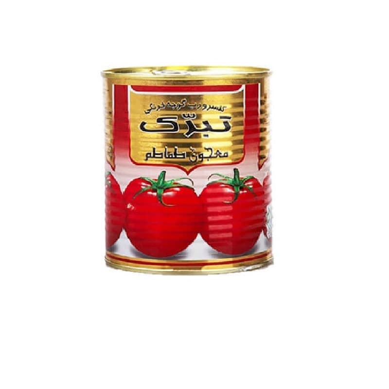 رب گوجه فرنگی یک کیلویی تبرک در بسته بندی 12 عددی