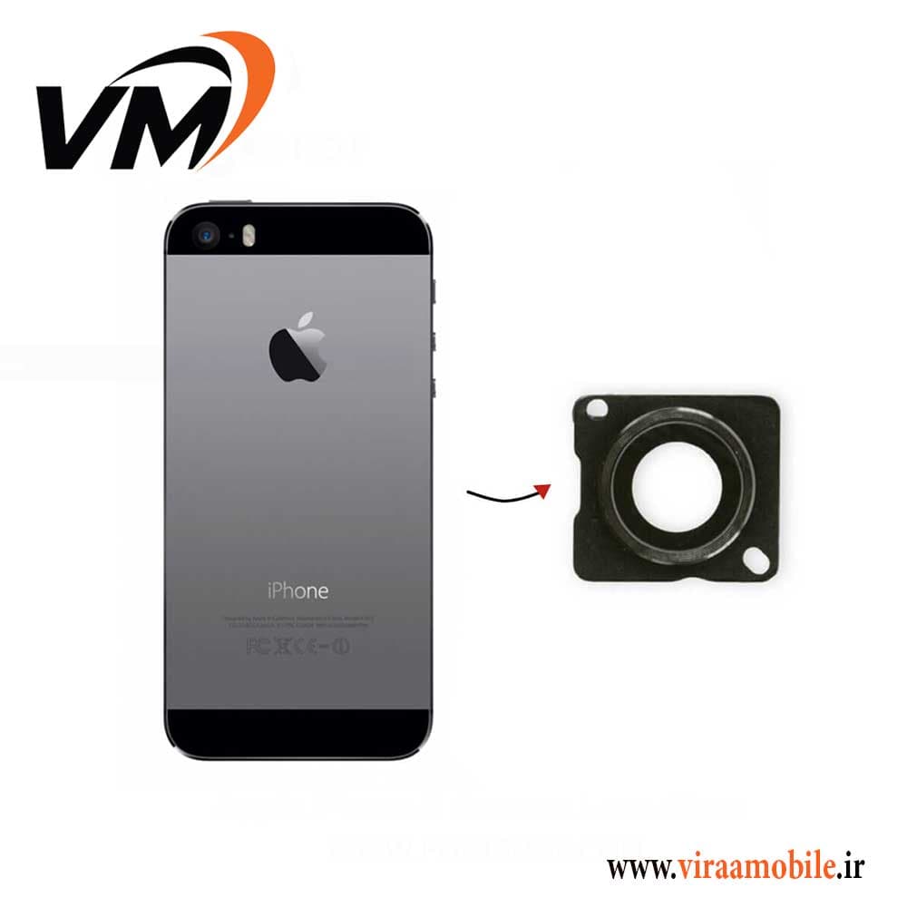 شیشه دوربین اصلی آیفون iPhone 5 — تصویر ۵