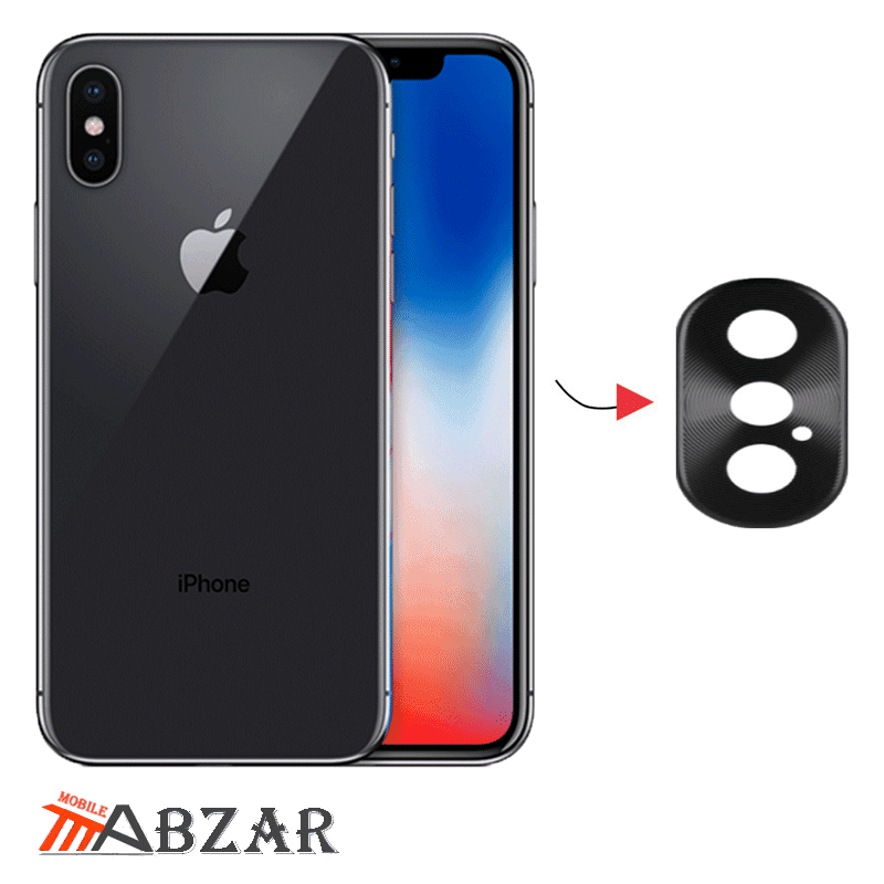 شیشه دوربین اصلی گوشی آیفون iPhone X — تصویر ۲