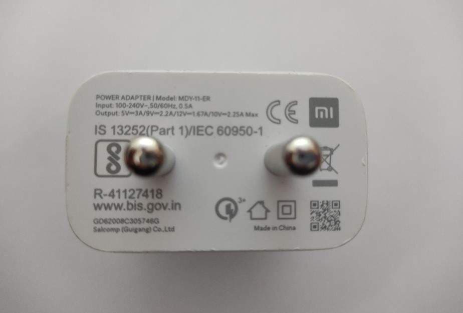 شارژر دیواری شیائومی مدل MDY-11-ER به همراه کابل تبدیل USB-C — تصویر ۷