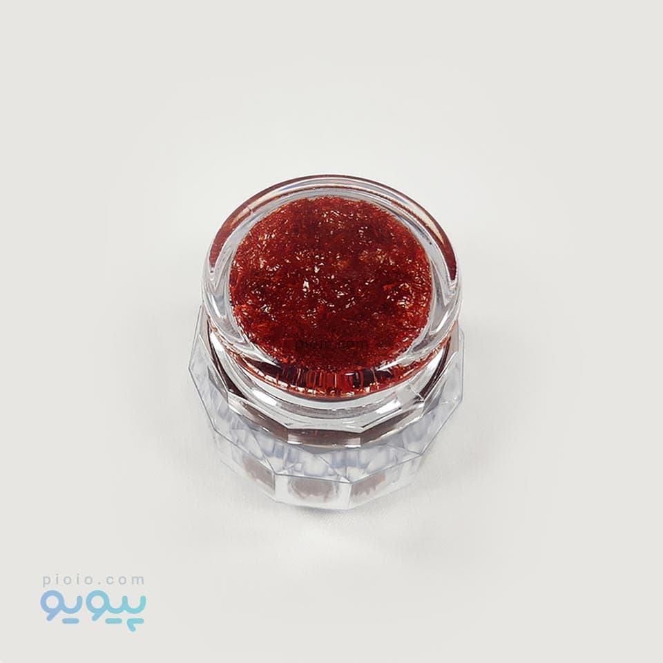 زعفران هدیه جعبه چوبی استوانه ای — تصویر ۶