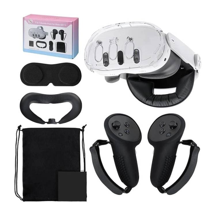 پک محافظتی JYS 7 in 1 Bundle Pack مخصوص Meta Quest 3