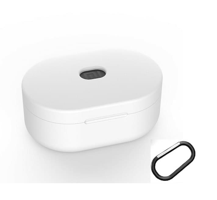 کاور محافظ سیلیکونی شیائومی مدل های Airdots – earbuds + قلاب نگهدارنده — تصویر ۳