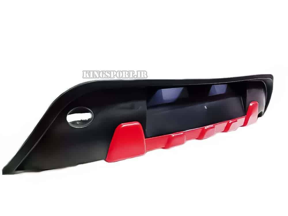 دفیوزر سپر عقب تیبا هاچبک new (2 رنگ) دیفیوزر اسپرت Tiba2 — تصویر ۴