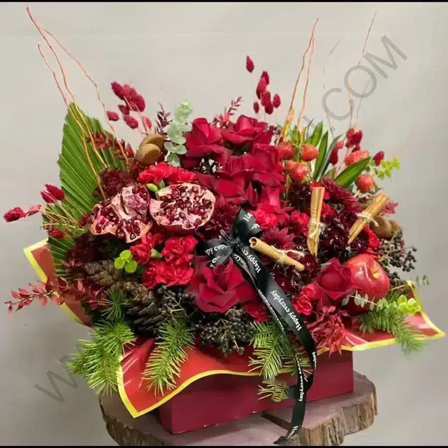 باکس گل و میوه کاترین