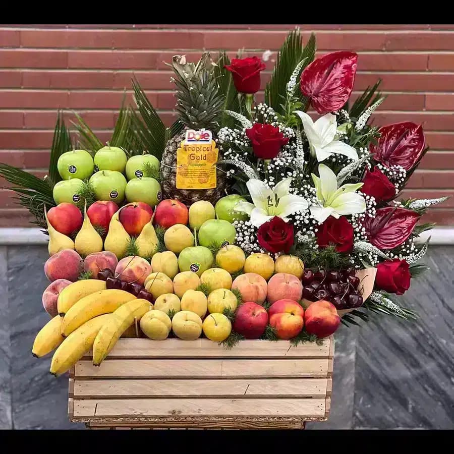 باکس گل و میوه لامیا
