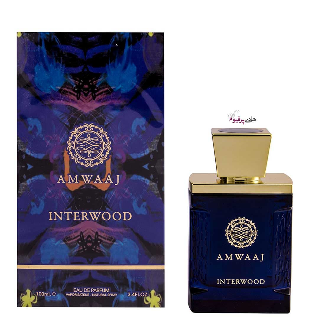 عطر ادکلن مردانه فراگرنس ورد آمواج اینتروود Amwaaj Interwood حجم ۱۰۰ میل