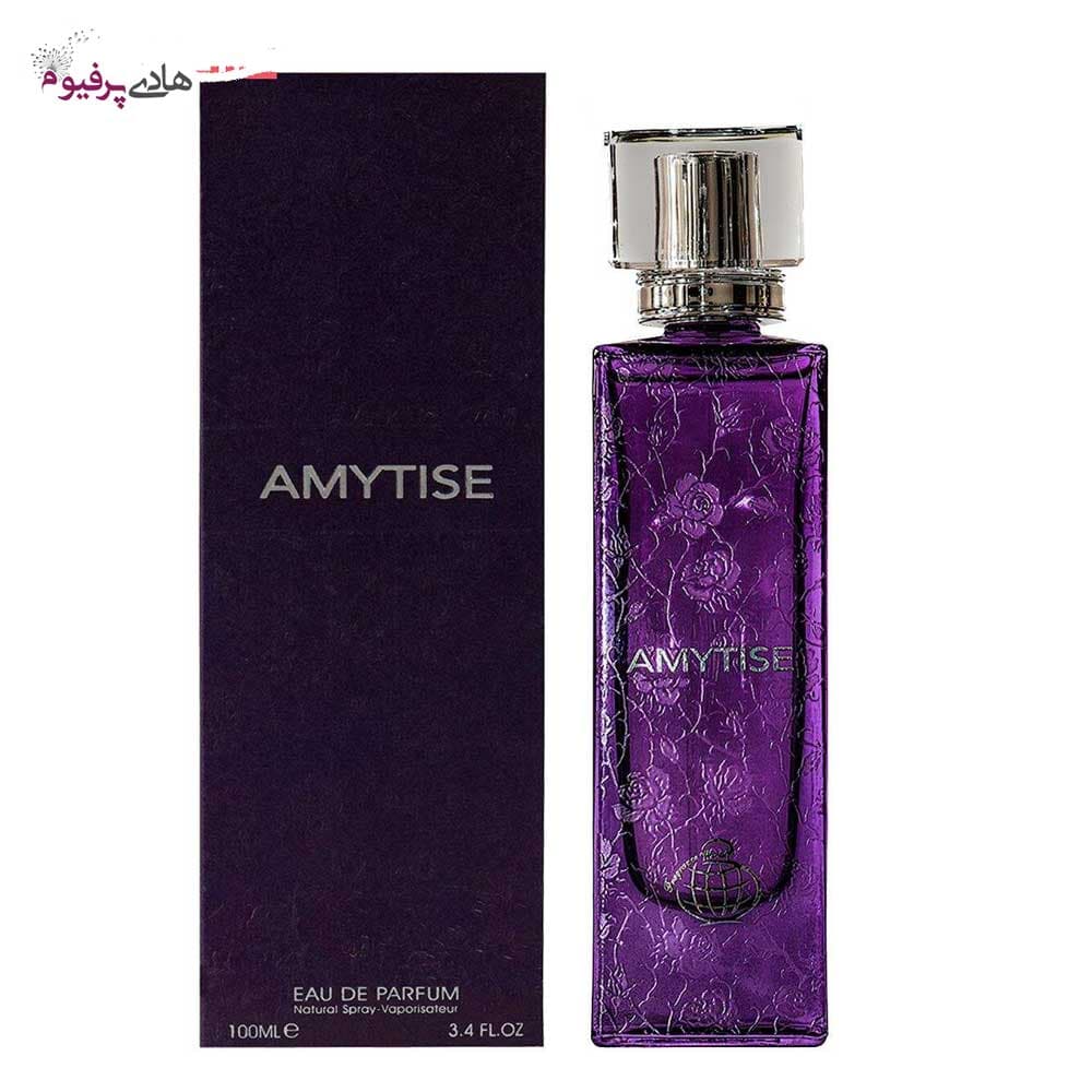 عطر ادکلن زنانه فراگرنس ورد مدل آمیتیس AMYTISE حجم 100 میلی لیتر — تصویر ۲