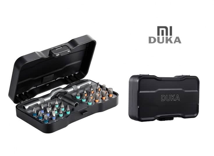 آچار بکس و پیچ گوشتی جغجغه ای 24 عددی DUKA شیائومی