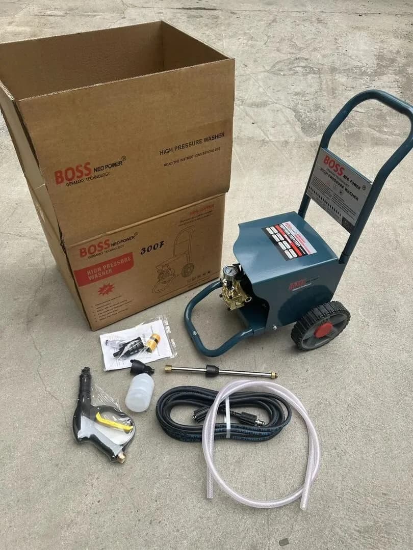 کارواش کالسکه ای 360 بار باس مدل 300f