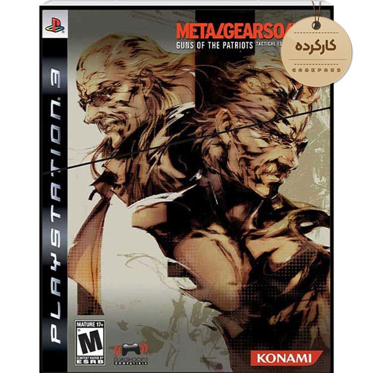 دیسک بازی Metal Gear Solid 4: Guns of the Patriots Limited Edition کارکرده – مخصوص PS3