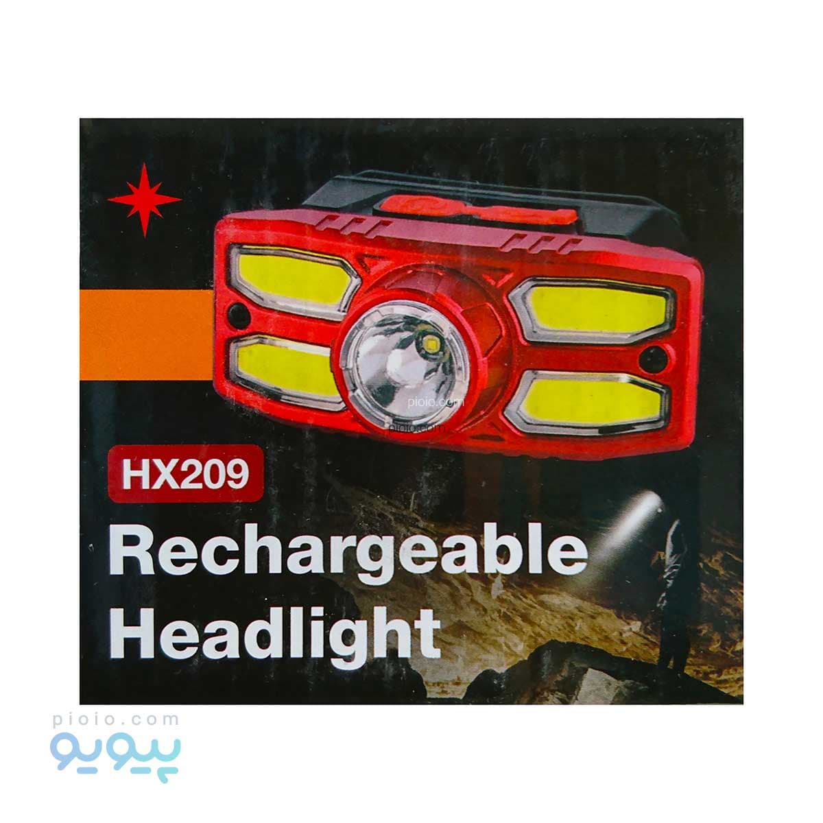 چراغ پیشانی هدلایت مدل HX209 — تصویر ۳