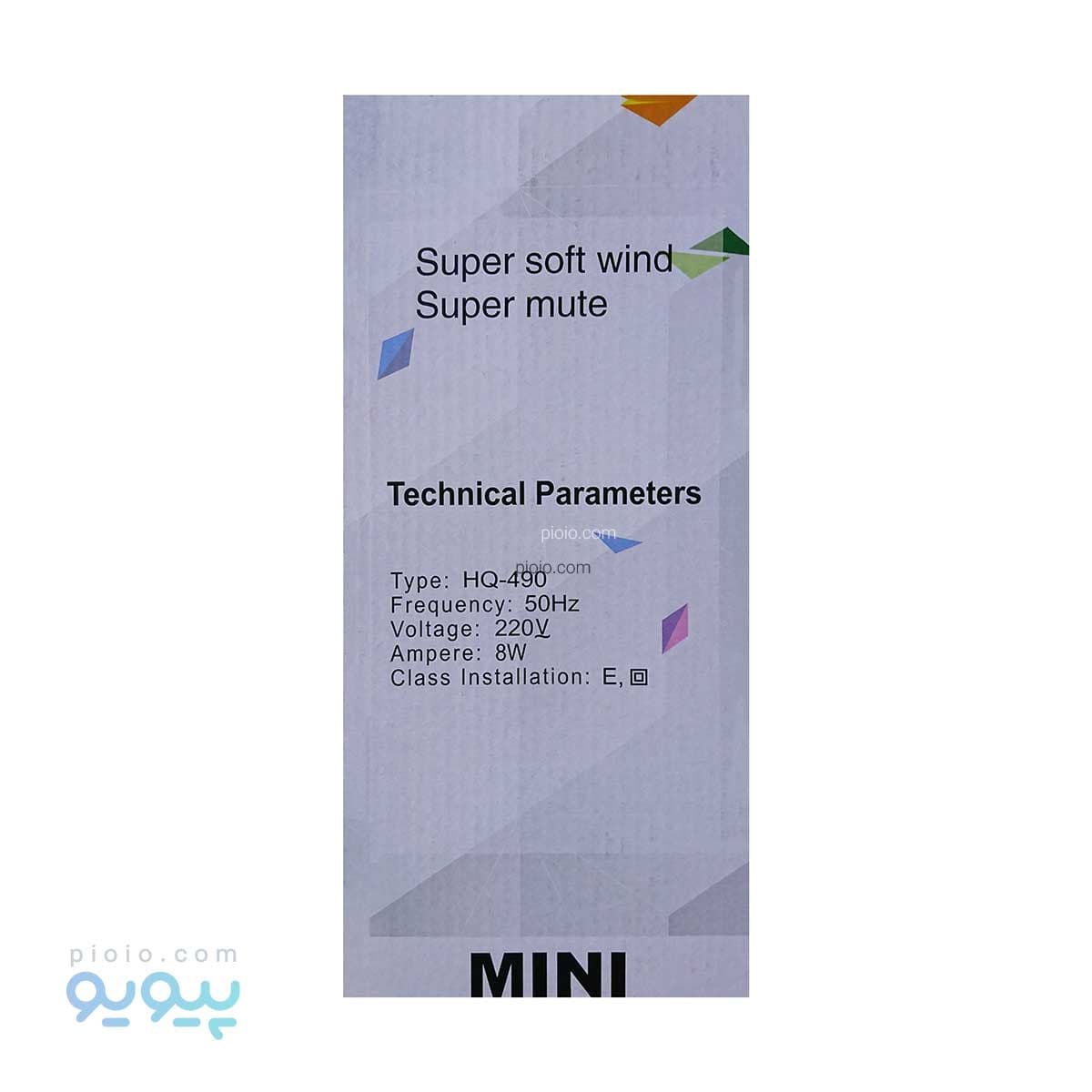 پنکه دستی CLIP FAN آیتم J490 عمده و کارتنی — تصویر ۳