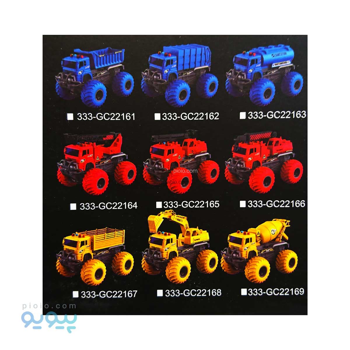 ماشین کامیون کنترلی CRAZON آیتم 333-GC22161 عمده و کارتنی — تصویر ۴
