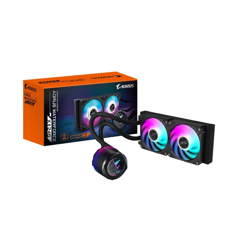 خنک کننده مایع پردازنده گیگابایت AORUS WATERFORCE X II 240 — تصویر ۶