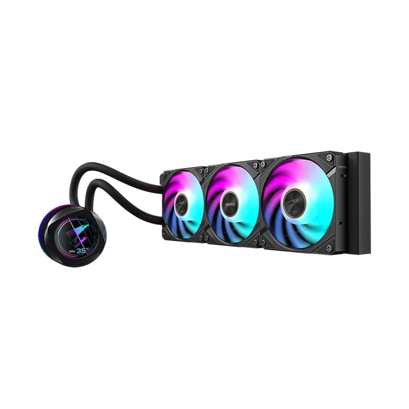 خنک کننده مایع پردازنده گیگابایت AORUS WATERFORCE X II 360 — تصویر ۲