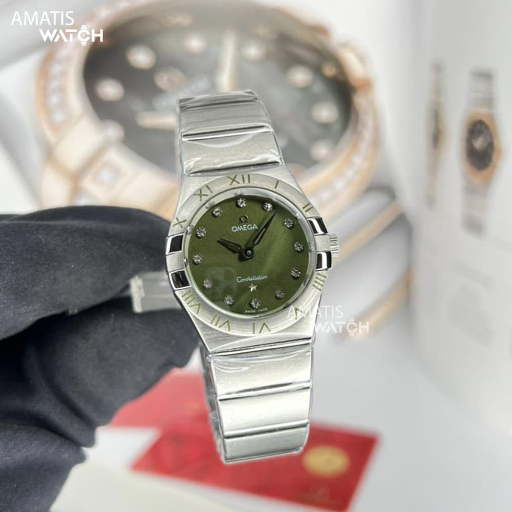 ساعت مچی زنانه امگا Omega Constellation Manhattan 3095O
