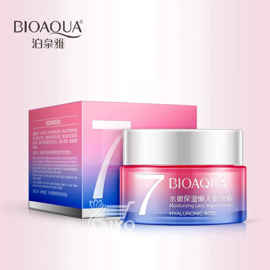 کرم سفید کننده 7 ویتامین هیالورونیک اسید بیوآکوا BIOAQUA 7 — تصویر ۳