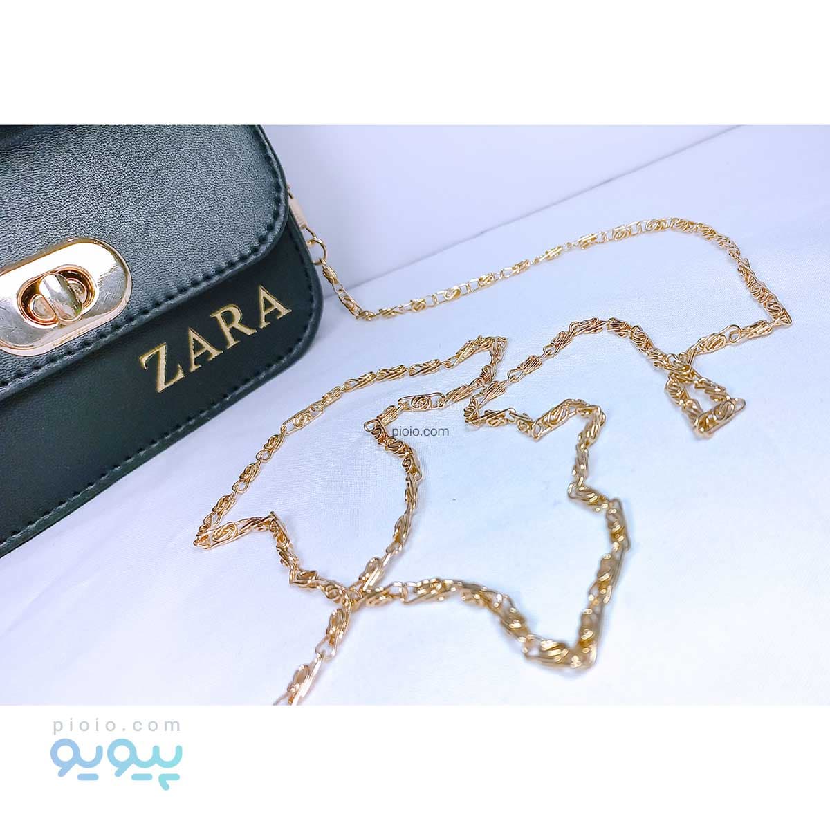کیف دستی کوچک ZARA قفل پیچکی — تصویر ۴