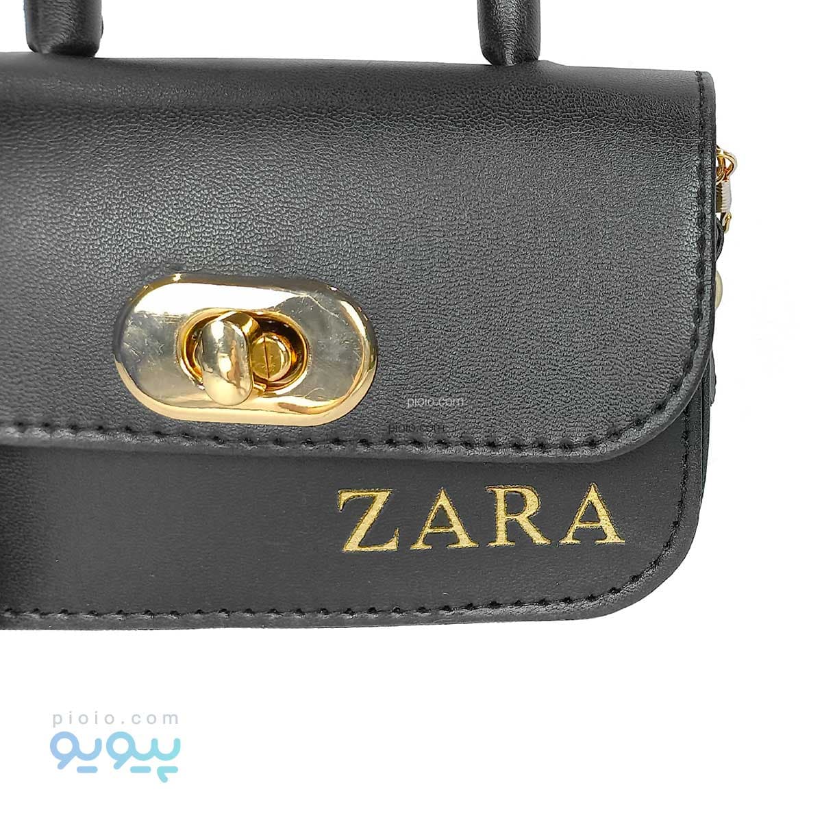 کیف دستی کوچک ZARA قفل پیچکی — تصویر ۲